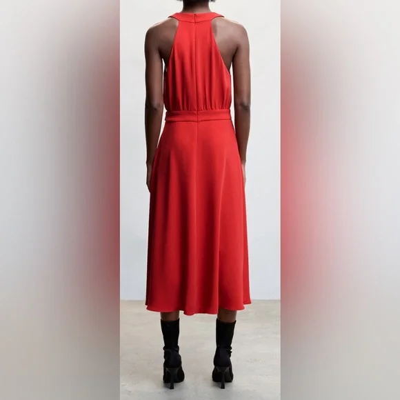 Mango Belt detail dress NWT - Picture 3 of 5